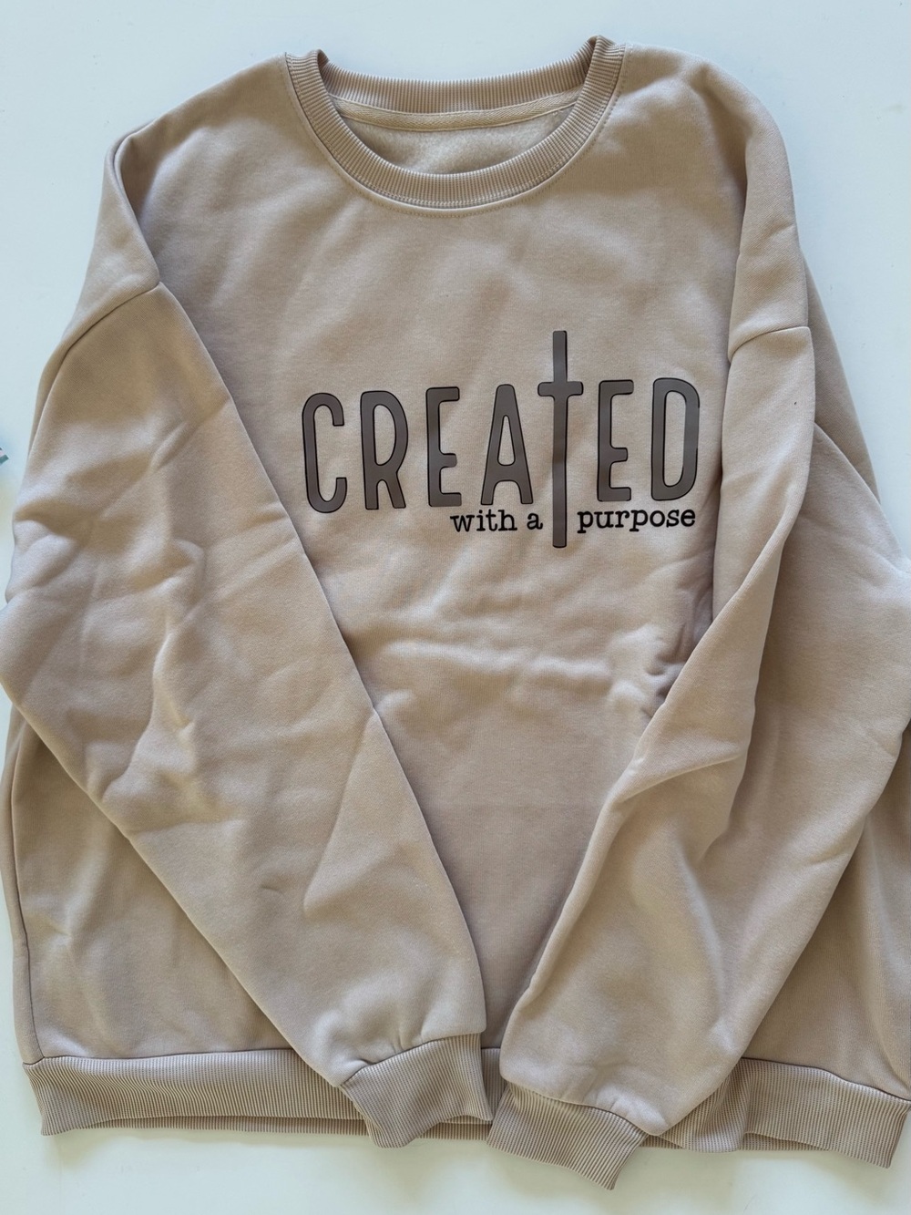Brand New: Shein ‘Created with a purpose’ Sweatshirt
